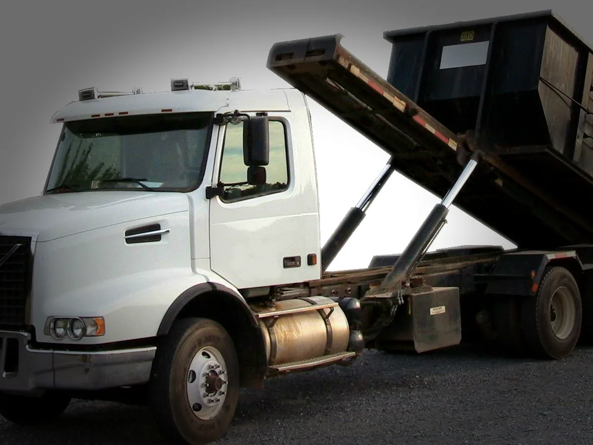 Roll-off container service and logistics